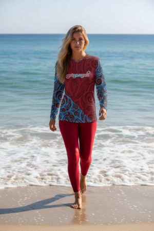 Pārekareka Berry Swirl Women's Long Sleeve