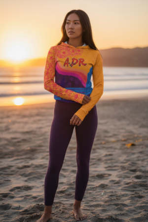 ADR 2026 Uni-sex Sunset Orange Hoodie