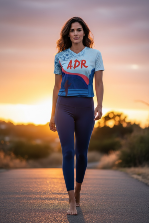 ADR 2026 Women's Sky Blue Short Sleeve