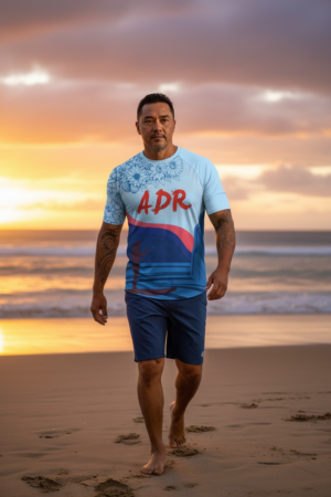 ADR 2026 Uni-sex Sky Blue Short Sleeve